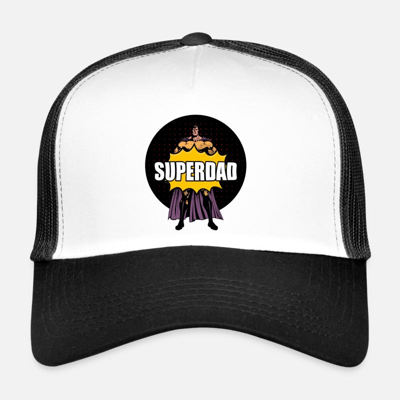 Superdad Held Vater Geschenkidee Trucker Cap