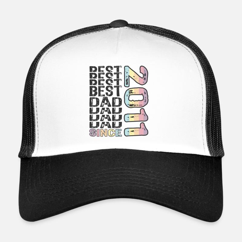 Bester Papa der Welt seit 2011 Vatertag Trucker Cap
