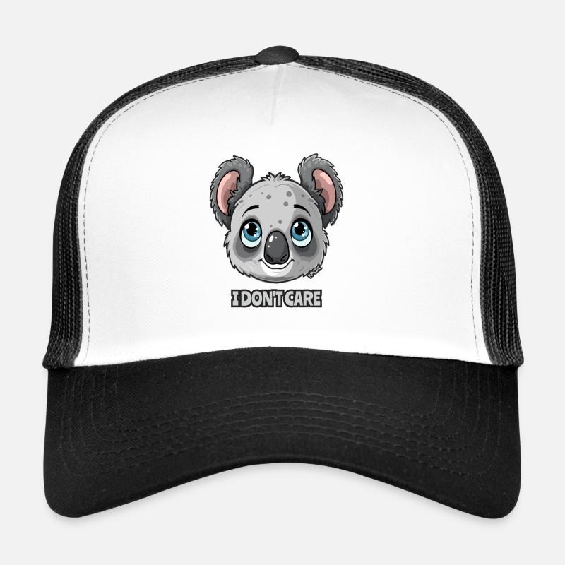 Mignon koala, je m’en fiche Casquette trucker 
