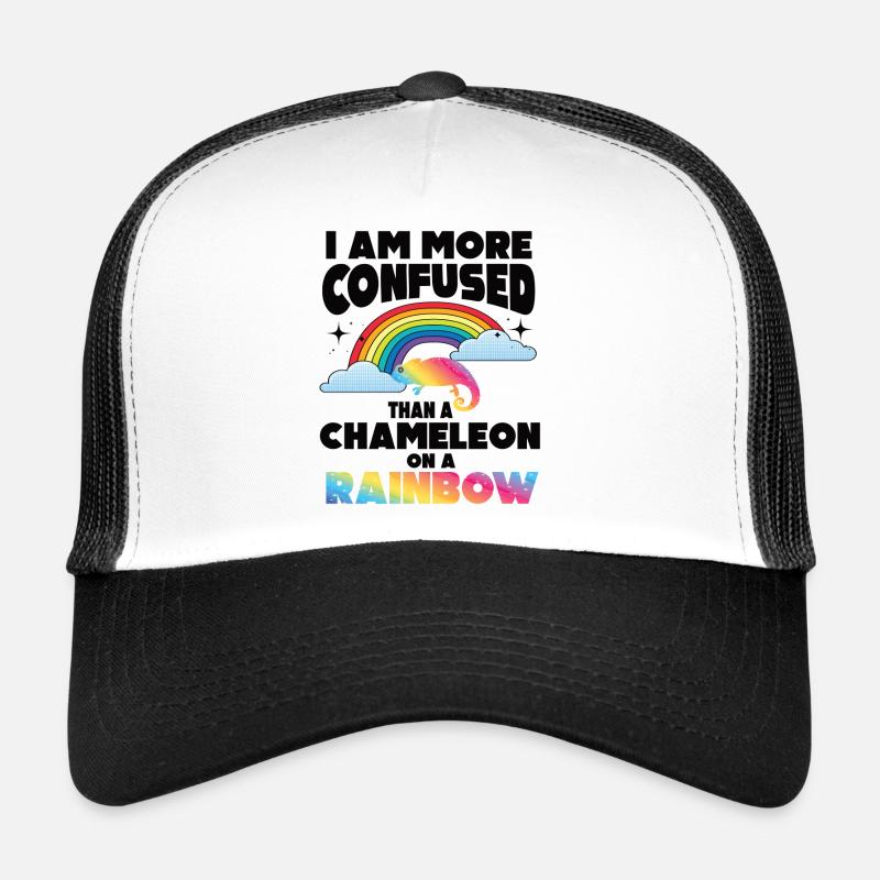 Ich Bin Verwirrter Als Ein Chamäleon Trucker Cap