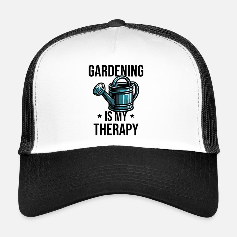 Gardening Is My Therapy Trucker Cap