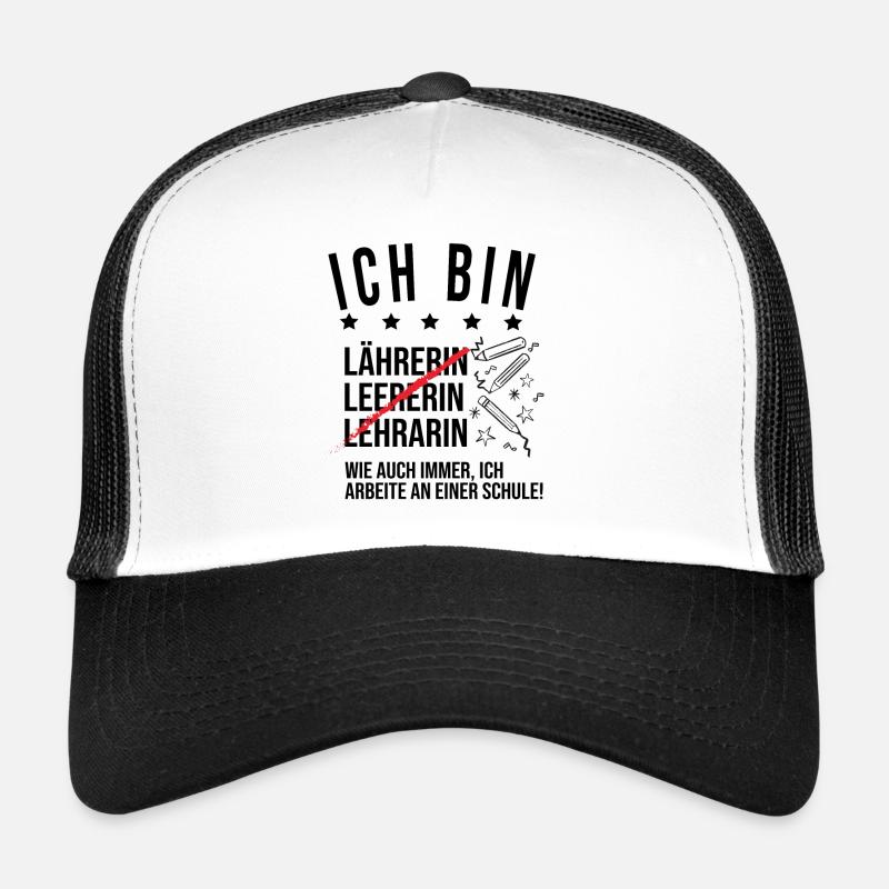 Lehrerinnen, Lehrer Lustige Spruch Schule Geschenk Trucker Cap