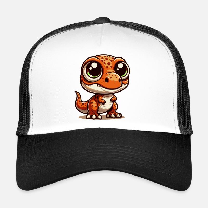 T-Rex - Trucker Cap - Weiß/Schwarz