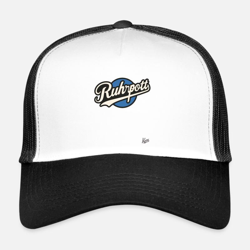 Weiß Blau im Ruhrpott Trucker Cap
