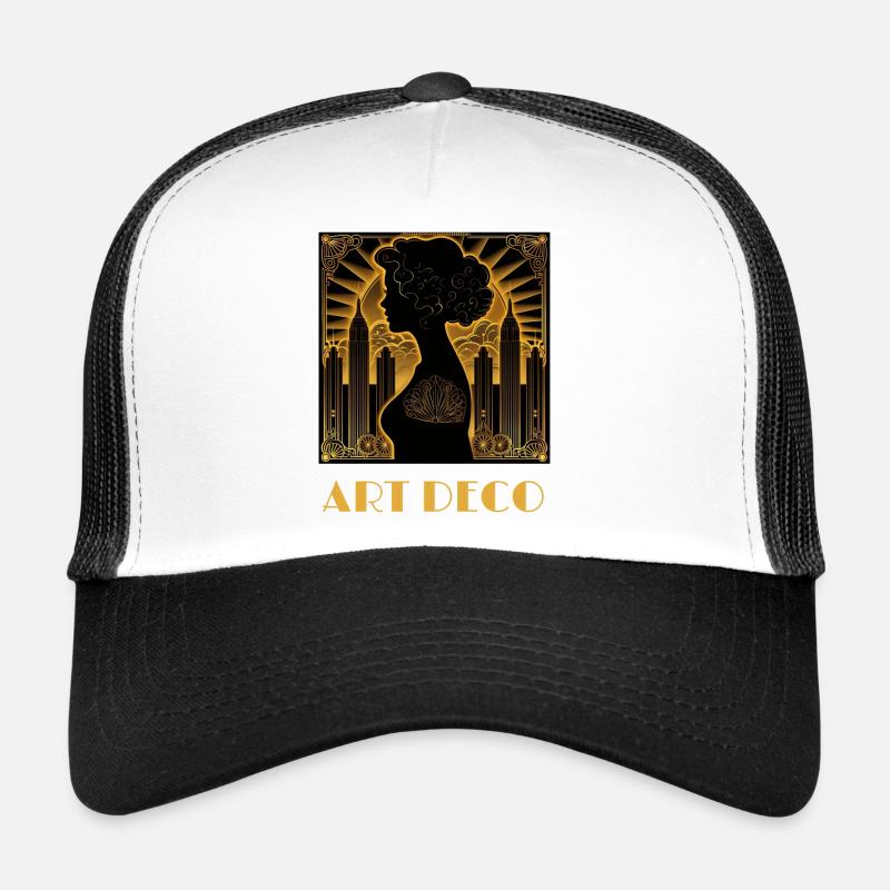 Art Deco Trucker Cap