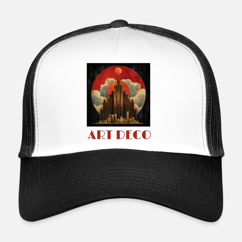 Art déco Casquette trucker 