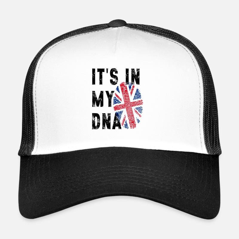 Union Jack Fingerabdruck Trucker Cap