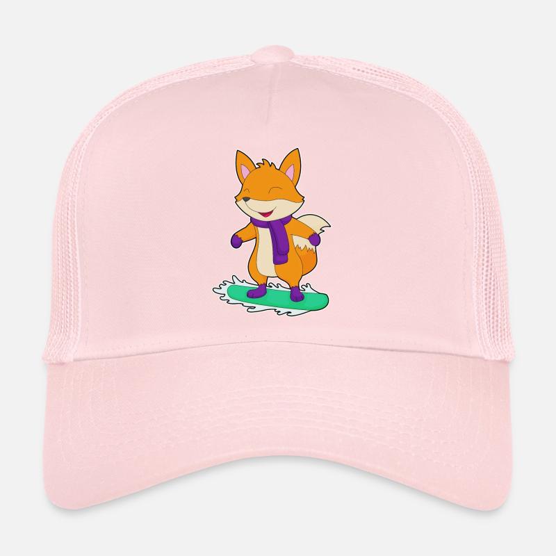 Fuchs Snowboard Wintersport Trucker Cap