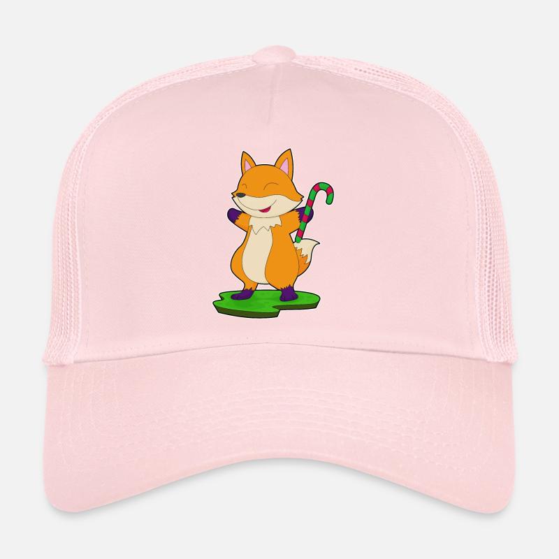 Fox candy cane Trucker Cap