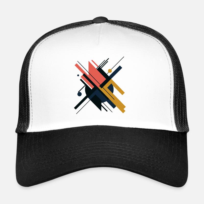 ART ABSTRAIT Casquette trucker 