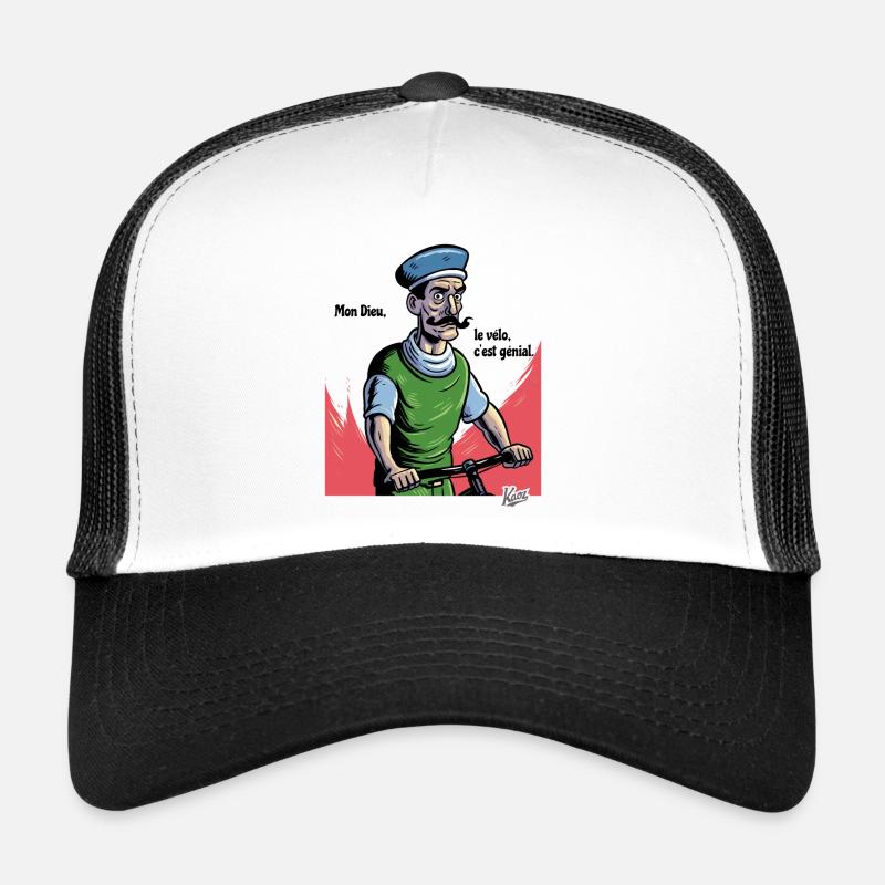 My God, cycling is great! Trucker Cap