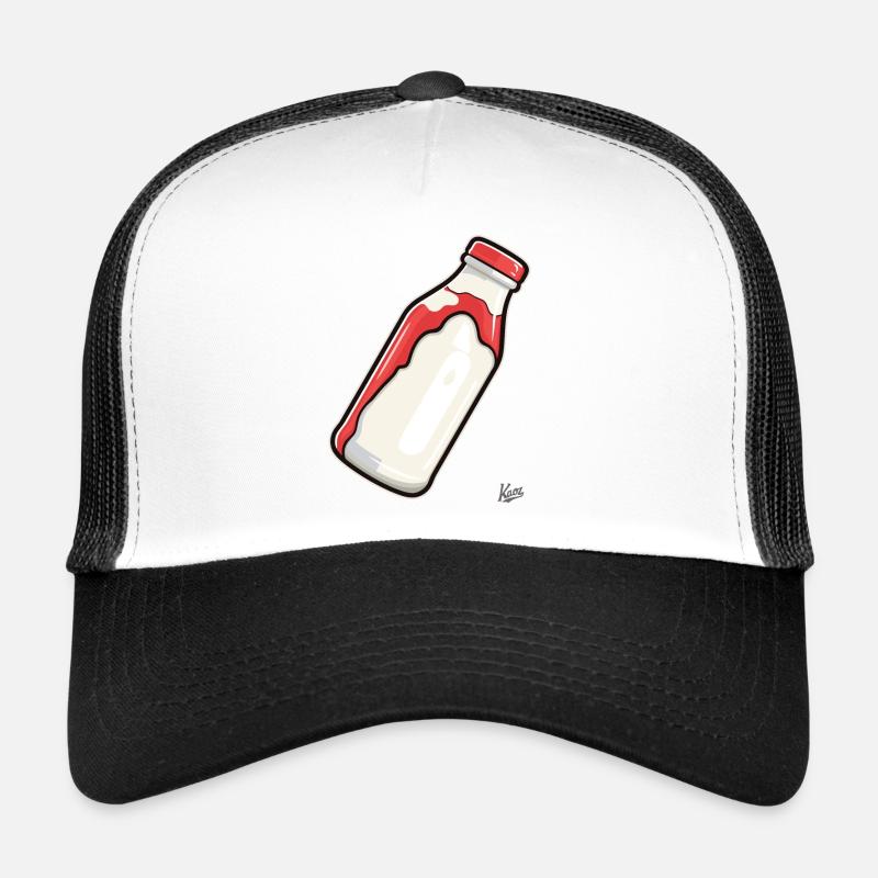 Molkerei Milch Flasche Trucker Cap
