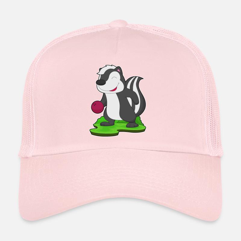 Stinktier Bowling Bowlingkugel Trucker Cap
