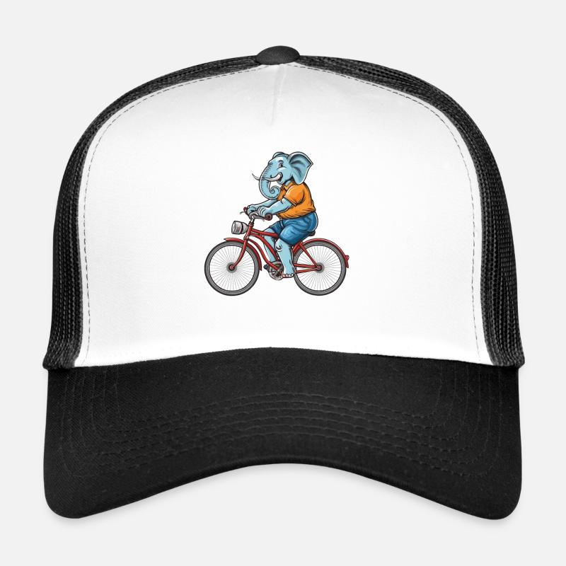 ÉLÉPHANT DE BICYCLETTE Casquette trucker 