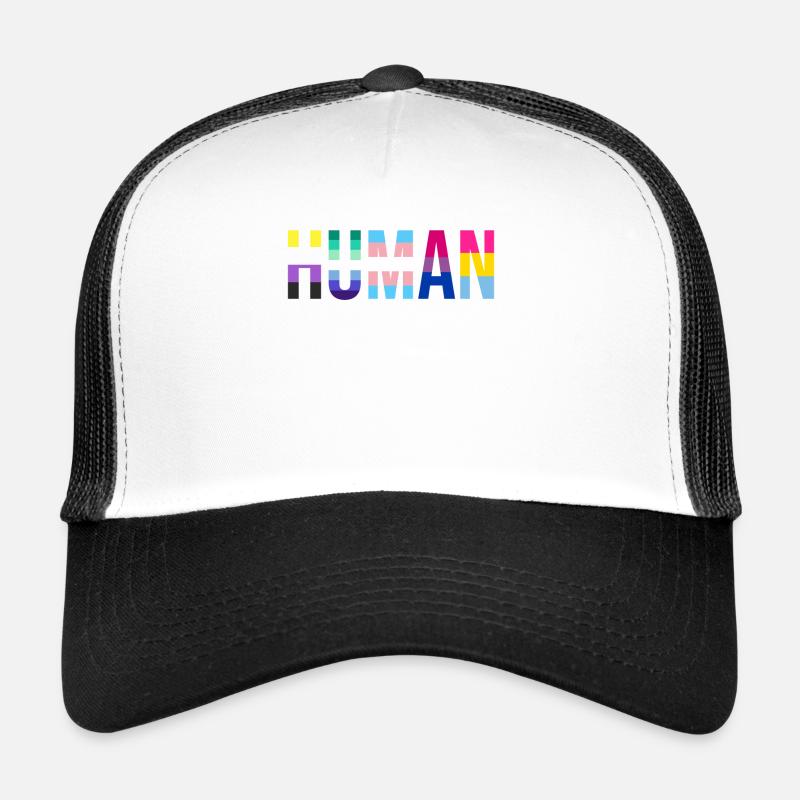 Gender Lesben, Schwule, Trans, Queer Regenbogen Trucker Cap