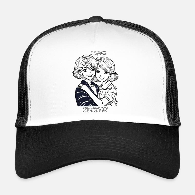 SŒURS J’AIME MA SŒUR Casquette trucker 