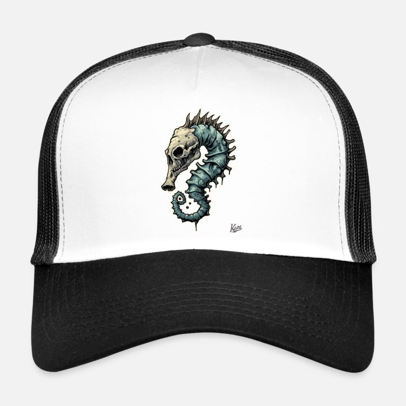 Funny, Freaky, Strange: Zombie-Seepferdchen Trucker Cap