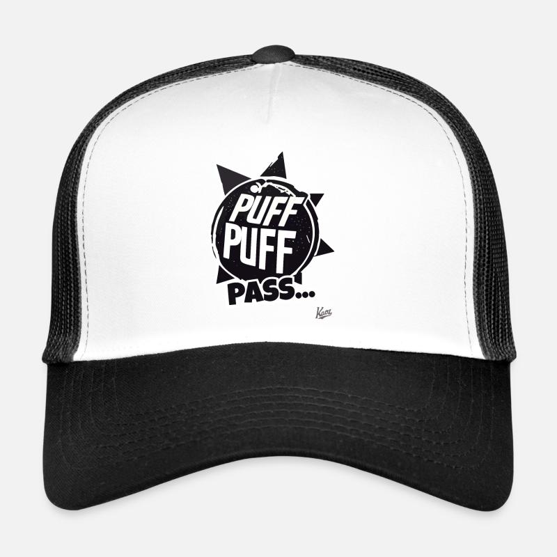 Puff Puff Pass : le copain de réunion amusant Casquette trucker 