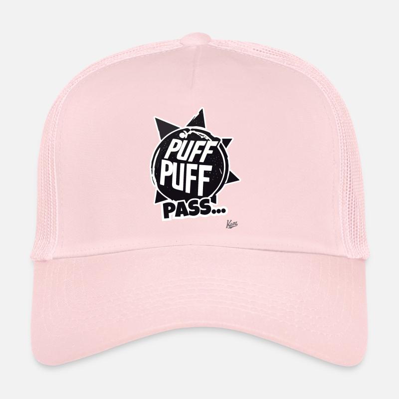 Puff Puff Pass: The Fun Joint Buddy Trucker Cap