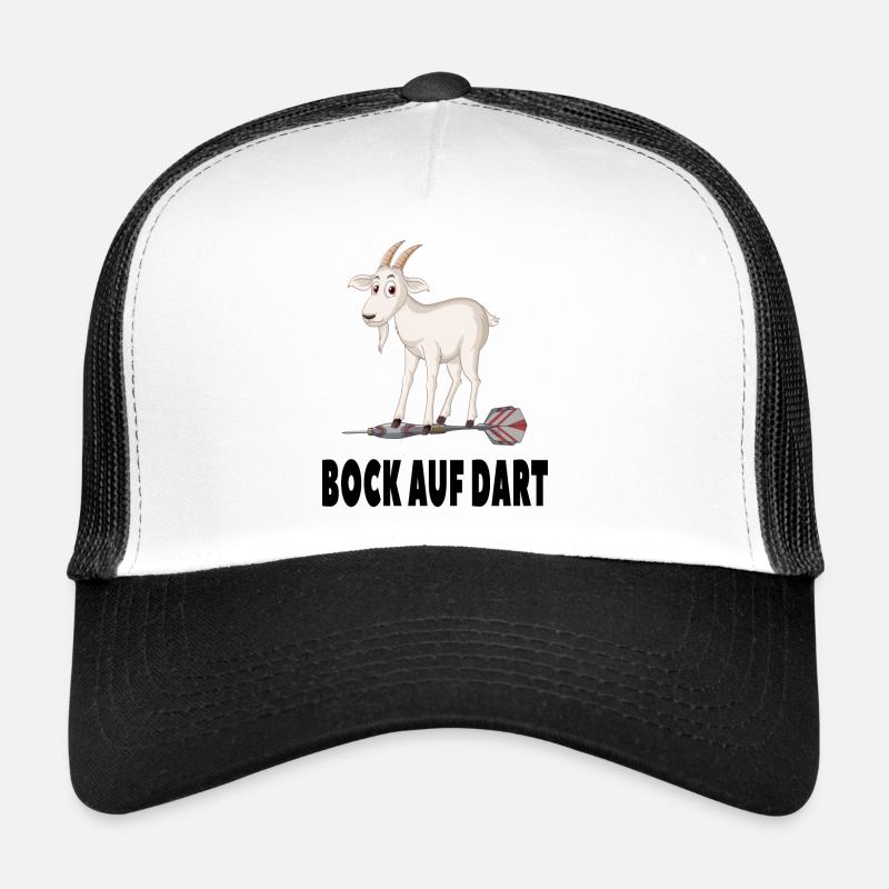 Bock auf Dart - Fléchettes de joueur de fléchettes Casquette trucker 