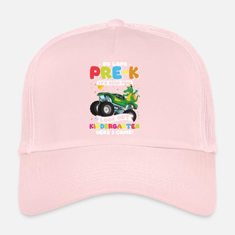 Nursery Gift Dinosaur Dino Skateboard Trucker Cap