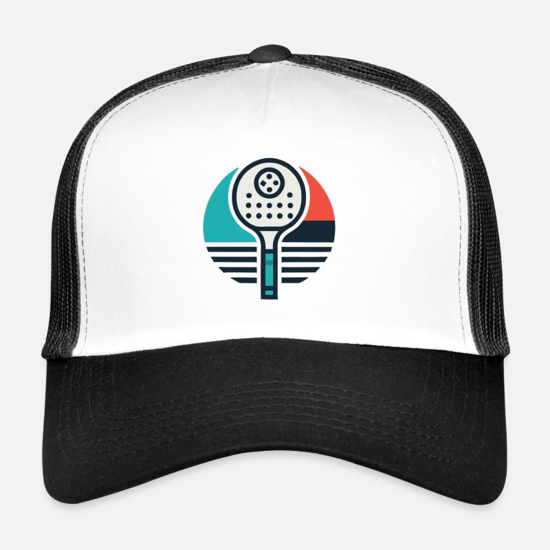 Emblème de pickleball Casquette trucker 