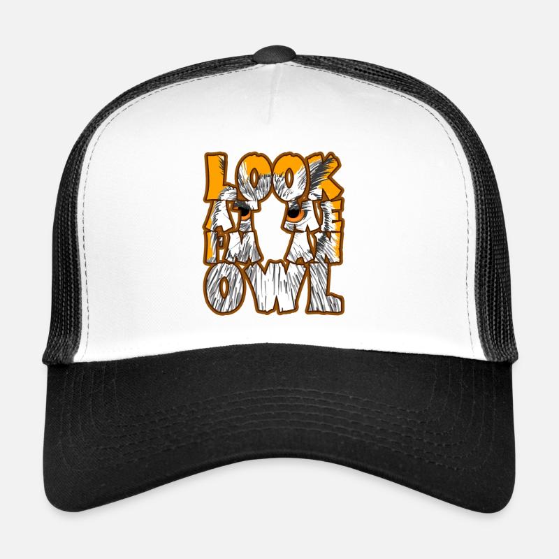 Schau Mich An Ich Bin Eine Eule Nachtaktive Raubvögel Cool Trucker Cap