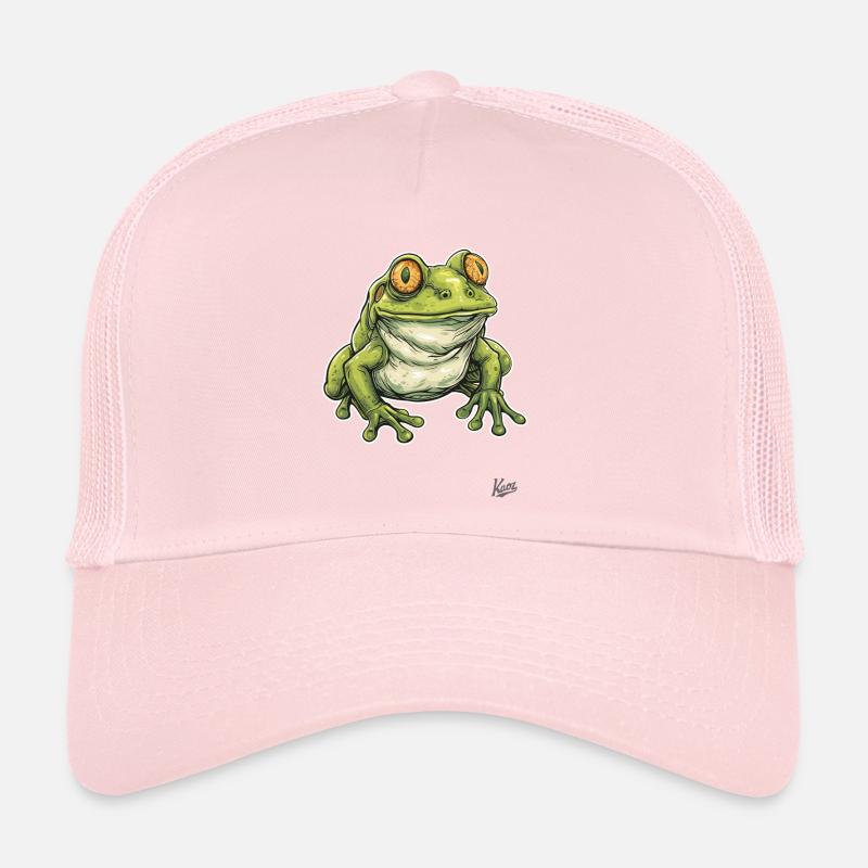 Cute Fat Chubby Frog Trucker Cap
