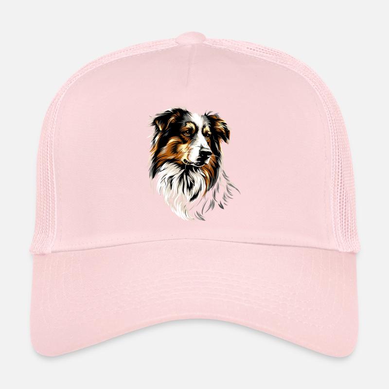 Australian Shepherd Dog Lover Cute Aussie Trucker Cap