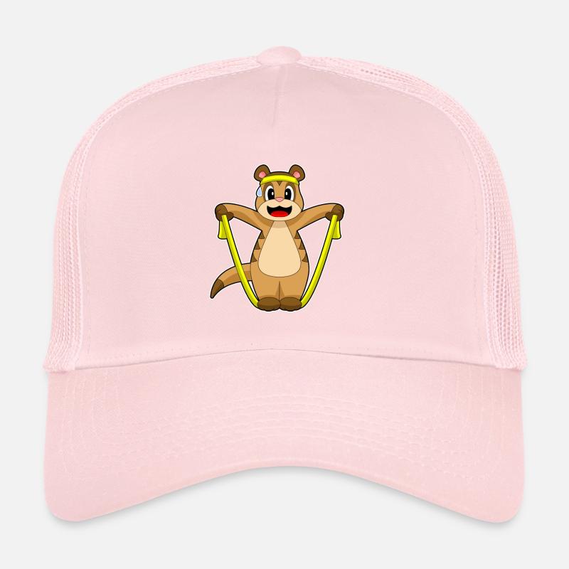 Meerkat Rope Skipping Rope Trucker Cap