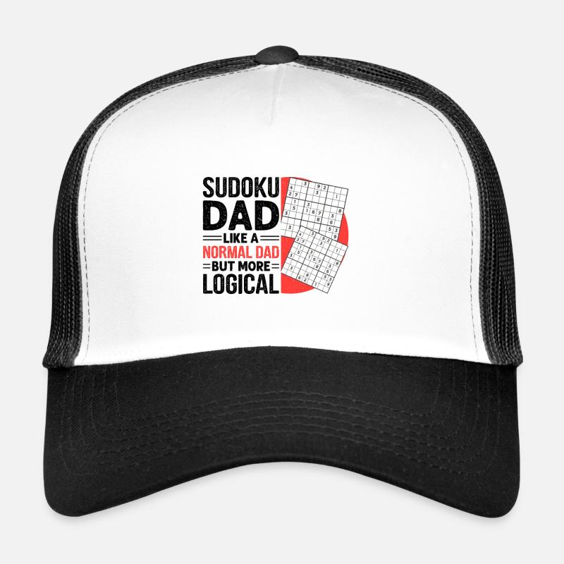Witziger Sudoku Spruch Trucker Cap