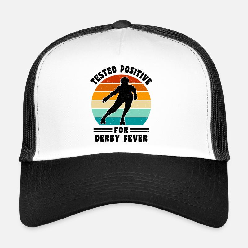 Funny Roller Skate Saying Trucker Cap