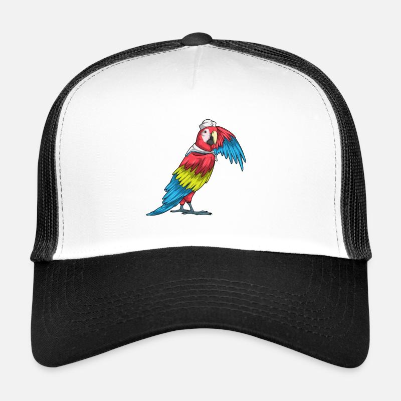 Chapeau de marin Parrot Sailor Casquette trucker 