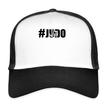 #Judo Judo Lover Judo Fighter Judo Martial Arts - Trucker Cap - white/black - Front