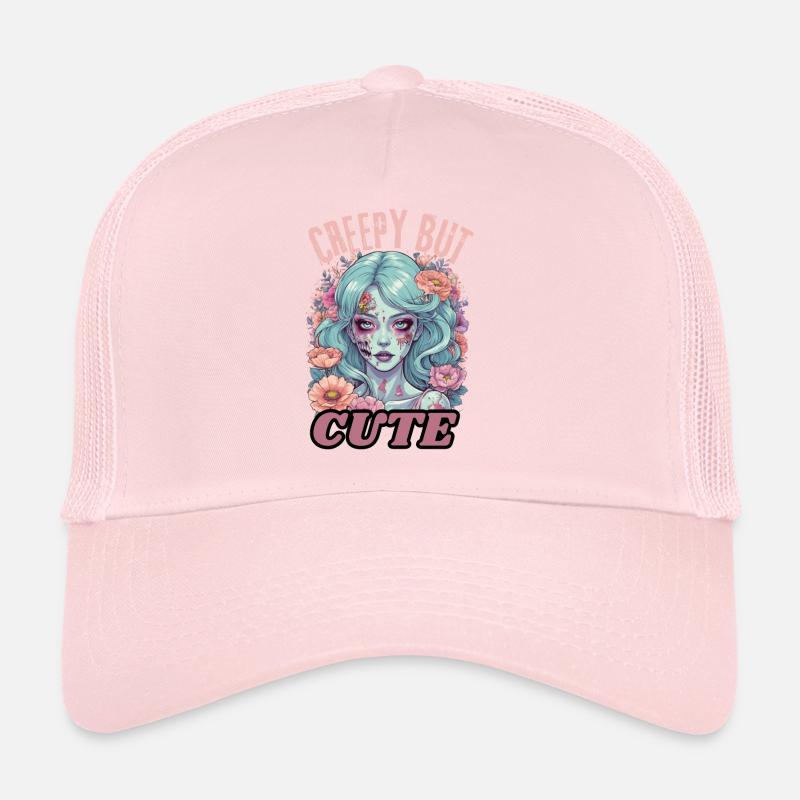 Effrayant mais mignon. Casquette trucker