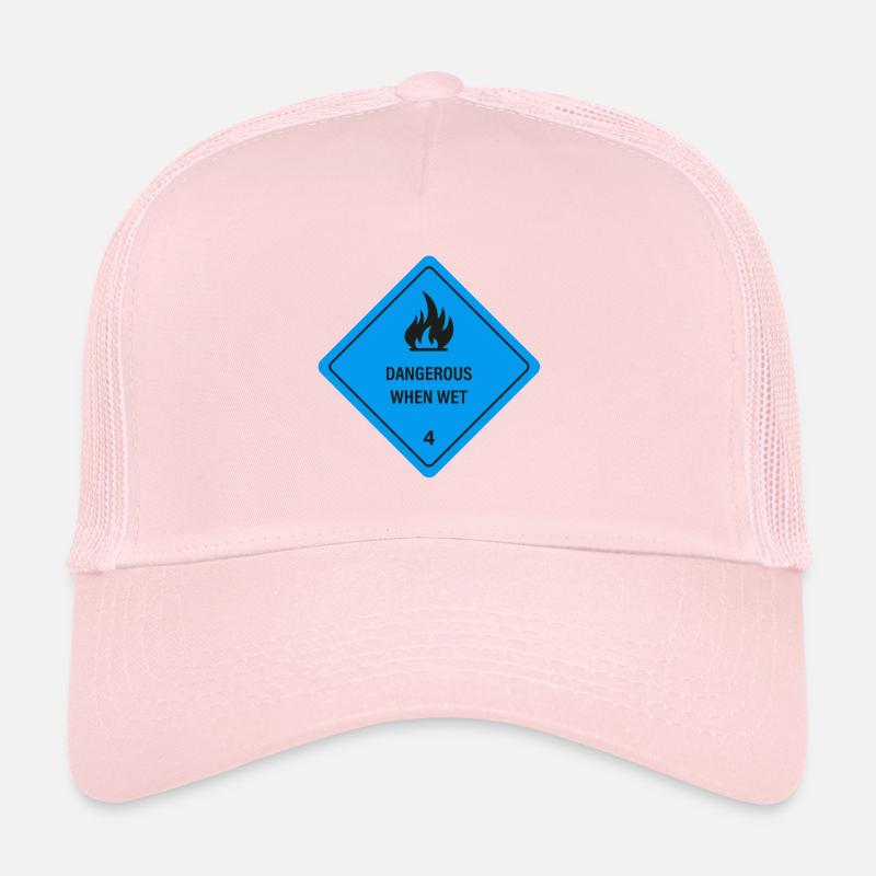 Humide et en feu ! Casquette trucker 