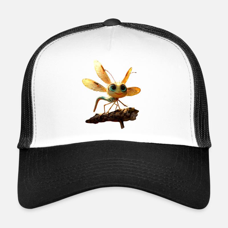 Libellule Libellule Ailes Colorées Libellules Mignonnes Casquette trucker 
