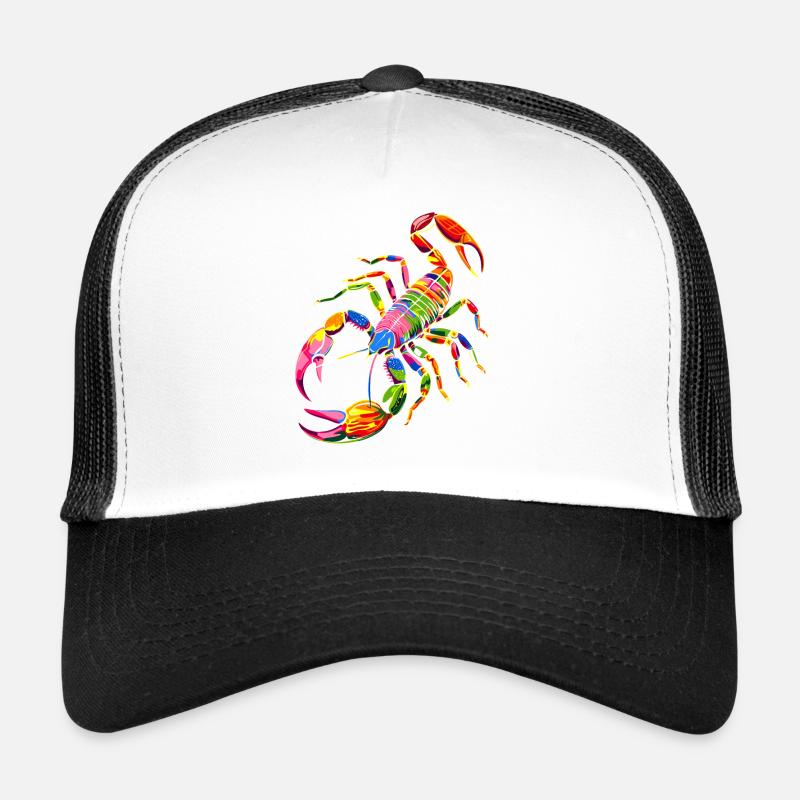 Scorpion Arachnides Scorpion Drôles de scorpions Casquette trucker 