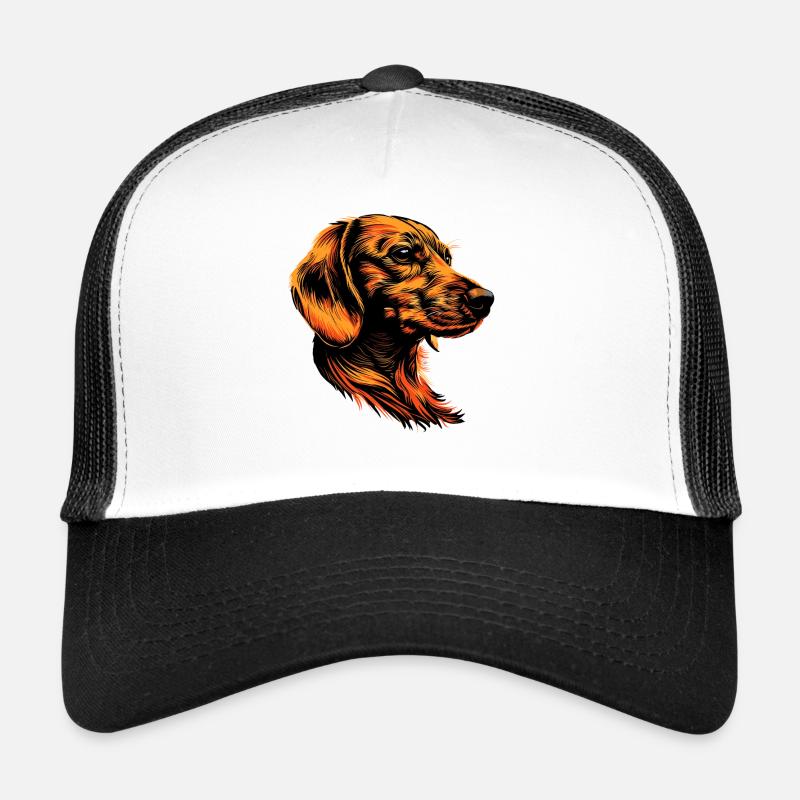 Teckel, Teckel, Teckel miniature, Dachshund Club, Teckel Casquette trucker 