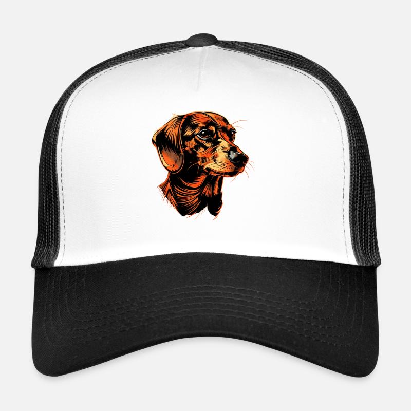 Teckel, Teckel, Teckel miniature, Dachshund Club, Teckel Casquette trucker 