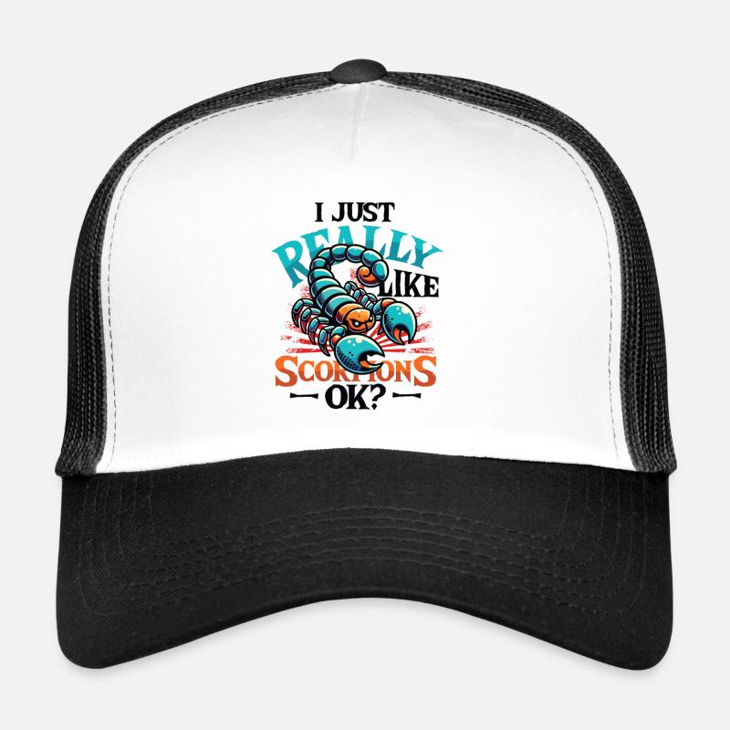 J’aime juste les scorpions Casquette trucker 