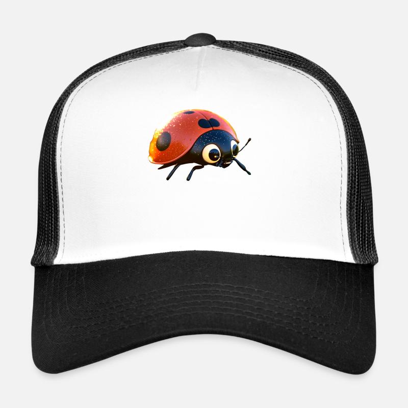 Ladybug Ladybug Insects Colorful Cute Ladybugs Trucker Cap