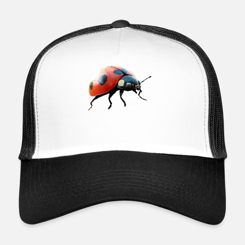 Ladybug Ladybug Insects Colorful Cute Ladybugs Trucker Cap