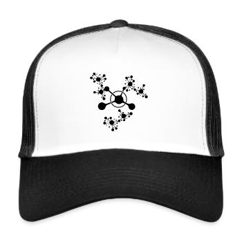Neurons Chemistry Science Periodic Table Laboratory - Trucker Cap - white/black - Front