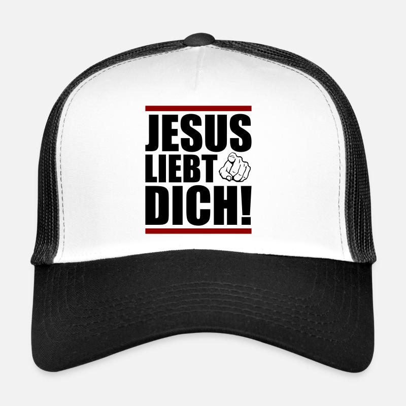 Jésus t’aime Casquette trucker 