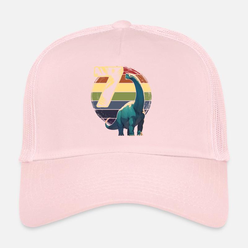 Brachiosaurus 7 ans 7e anniversaire Cadeau Casquette trucker 