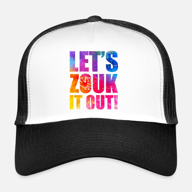 Witziger Zouk Tänzer Spruch Trucker Cap