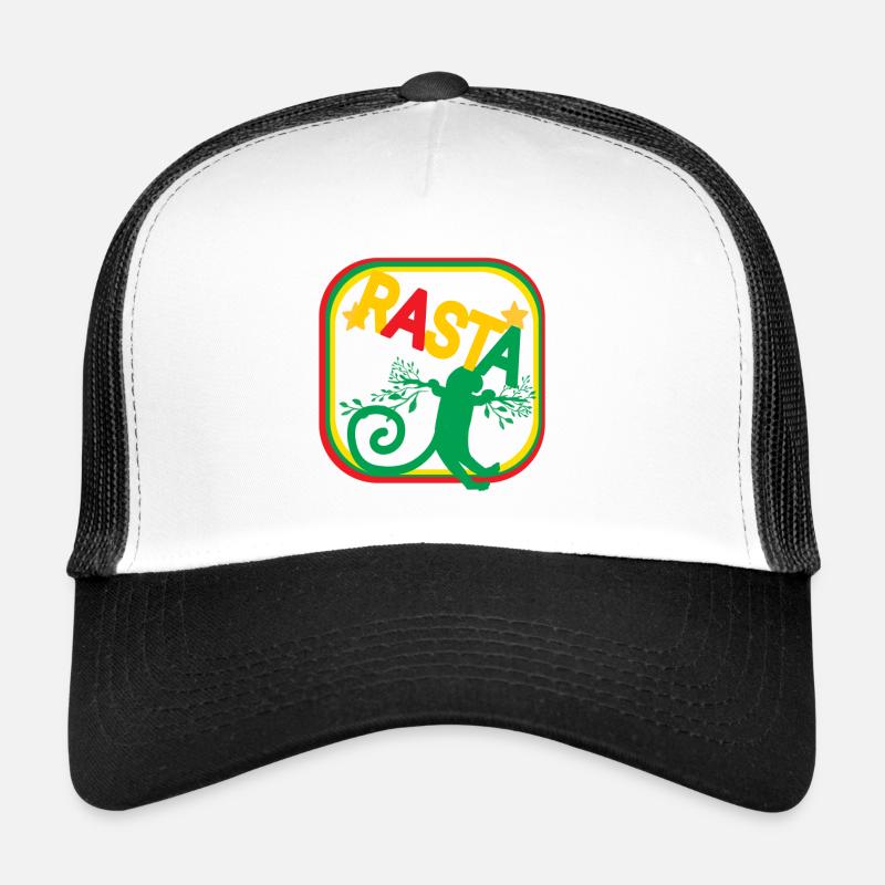 Rasta Trucker Cap
