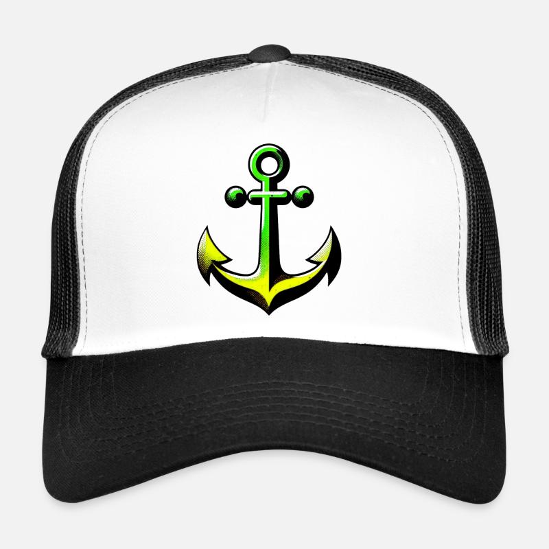 Une ancre Casquette trucker 