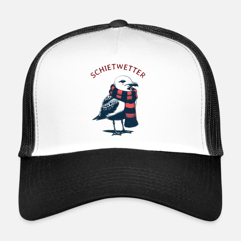 Mauvais temps mouette Casquette trucker 